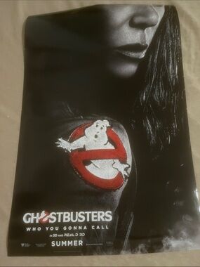 Ghostbusters Movie Poster 2016 11x17 Who You Gonna Call Kristen Wiig Origin